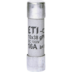 Предохранитель ETI 002625107 CH 10x38 gPV 16A 1000V (10kA) UL Черкассы