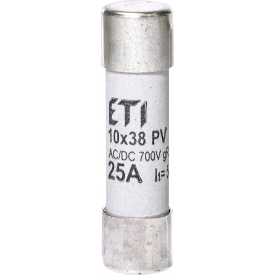 Предохранитель ETI 002625025 CH 10x38 gR-PV 25A 700V (30kA)