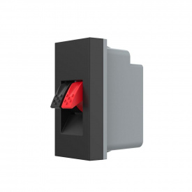 Механізм розетка Hi-Fi аудіо чорний Livolo (VL-FCSD-1BPS01)