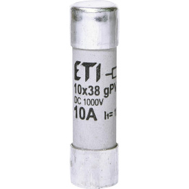 Предохранитель ETI 002625105 CH 10x38 gPV 10A 1000V (10kA) UL