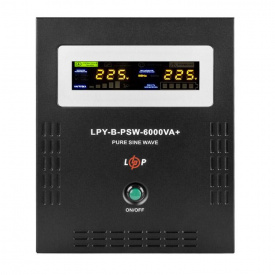 Источник бесперебойного питания с правильной синусоидой LogicPower 48В LPY-B-PSW-6000VA+ 4200Вт 10A/20A (LP6615)