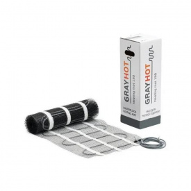 Нагревательный мат Gray Hot 0,5х2,6м