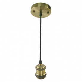 Светильник подвесной Horoz Electric ТESLA 60W Е27 бронза (021-003-0001-020)