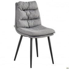 Обідній м'який стілець Barni AMF зі спинкою в тканинній оббивці для кухні вітальні квартири офісу салону