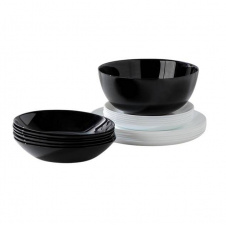Сервіз столовий Luminarc Diwali BLACK WHITE 19 предметів 4360P LUM