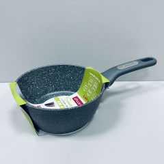 Ковш алюминиевый Kamille Granite KM-4283GR с гранитным покрытием 1,65 л 18 см Темно-синий (23596) Балаклея