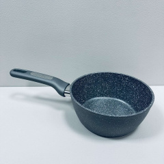 Ковш алюминиевый Kamille Granite KM-4283GR с гранитным покрытием 1,65 л 18 см Темно-синий (23596) Балаклея