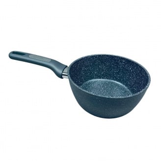 Ковш алюминиевый Kamille Granite KM-4283GR с гранитным покрытием 1,65 л 18 см Темно-синий (23596)