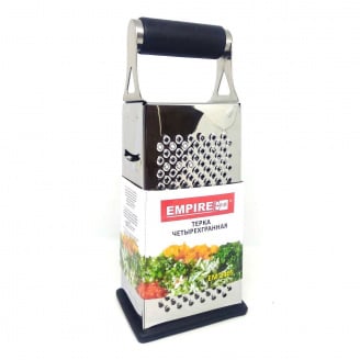 Терка з гумкою Empire 4-гранна ЕМ 2405