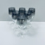 Набор бокалов для вина Luminarc Delice Mist J9397/4 360 мл 6 шт Черно-прозрачный (23552) Киев