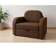 Кресло мягкое раскладное Tobi Sho Дрим рогожка Bahama Коричневый/45, 940х850х730 мм