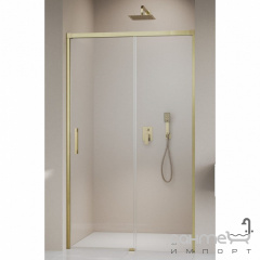 Душевая дверь в нишу Radaway Idea Brushed Gold DWJ 1300Lx2005 387017-99-01L золото браш/прозрачное стекло Балаклія