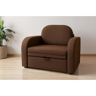 Кресло мягкое раскладное Tobi Sho Дрим рогожка Bahama Коричневый/45, 1040х850х730 мм