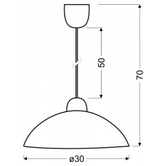 Люстра Candellux Beris Білий (31-49929) Обухів