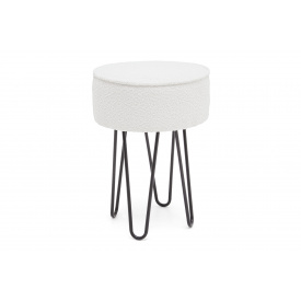 Пуф IvoryCabin (36 × 36 × 41 см, milk)