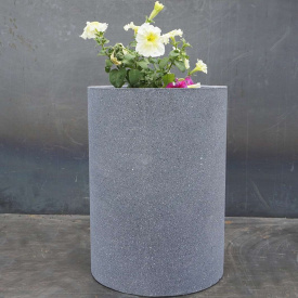 Горшок бетонный Осло М 50x35 см, уличный садовый