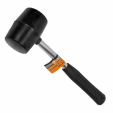 Киянка Polax гумова чорна 450 г (39-001)