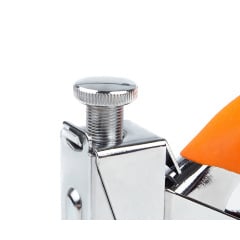 Степлер будівельний з регулюванням сили удару Polax 4-14 мм 100 скоб (24-006) Новояворівськ