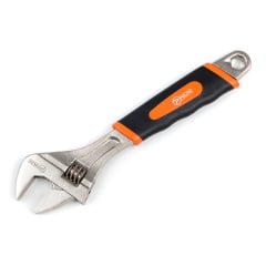 Ключ розвідний Polax з гумовою рукояттю 300 мм (25-020) Миргород