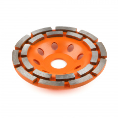 Чаша алмазна дворядна Polax 125х22.2 мм (54-179) Приморськ