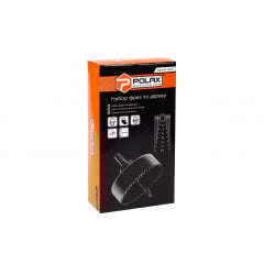 Набір корончастих фрез по дереву та гіпсокартону Polax 8 од (41-002) Южноукраїнськ