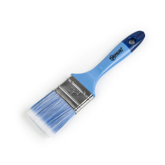 Кисть флейцевая Polax профессиональная 2", искусственный ворс, пластиковая ручка, тип "Acrylic" (03-009) Лозовая