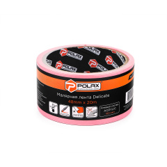 Малярная клейкая лента Polax с рисовой бумаги Delicate 48 мм х 20 м (101-099) Покровск