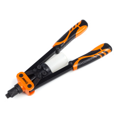 Пістолет заклепувальний важільний дворучний Polax 300 мм (37-021) Вараш