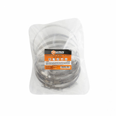 Хомут червячный Polax из нержавеющей стали 90-110 мм (37-034) Софиевская Борщаговка