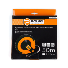 Рулетка Polax геодезичне скловолокно 50 м (29-007) Кропивницький