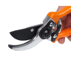 Секатор садовий Polax 215 мм з обвідним лезом і ресорою (70-004) Новомосковськ