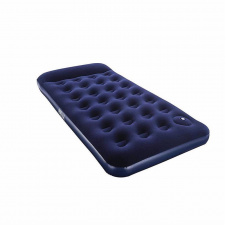 Надувной матрас одноместный Bestway 67224 с насосом Blue