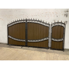Комплект воріт та калітки з профнастилом Код: А-0199 Чернівці