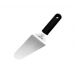 Лопатка из нержавеющей стали One Chef угловая 26 см Черный Запорожье