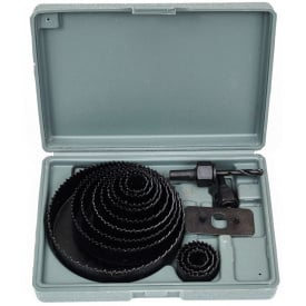 Набор корончатых фрез по дереву и гипсокартону Polax 12 ед (41-003)