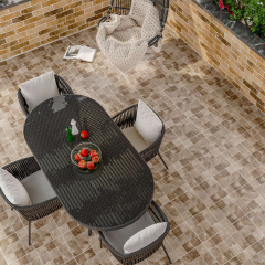 Плитка Golden Tile QUADRI GUADRETTI cіро-бежевий QDY740 8х300х300 мм Київ
