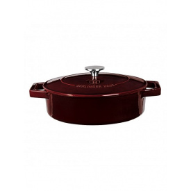 Каструля чавунна 26 см 2,57 л Berlinger Haus Metallic Line Burgundy Edition (BH-6498)