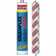 Герметик полиуретановый SOUDAL SOUDAFLEX 40FC белый 600 мл