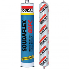 Герметик полиуретановый SOUDAL SOUDAFLEX 40FC белый 600 мл Киев