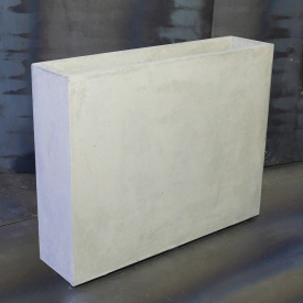 Вазон бетонный Барселона L 80x100x25 см, уличный садовый Футеровка крошкой