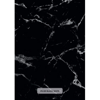 Стінова панель Panastone 1220х2800 мм BLACK WHITE PS-201