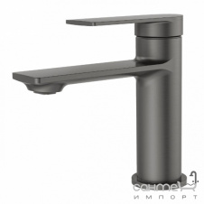 Смеситель для раковины Аква Родос Milano 06 Gun Metal оружейная сталь