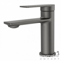 Смеситель для раковины Аква Родос Milano 06 Gun Metal оружейная сталь Ворожба
