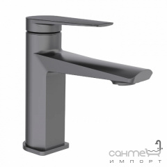 Смеситель для раковины Аква Родос Valencia 03 Gun Metal оружейная сталь Энергодар