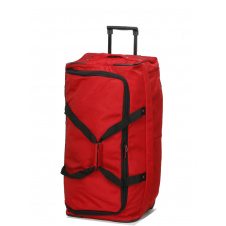Дорожня сумка на колесах Snowball 32172 L 88 л Червоний (32172/L/55/49)
