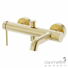 Смеситель для ванны Аква Родос Madrid 12 Gold матовое золото