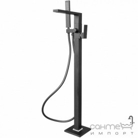Напольный смеситель для ванны Аква Родос Parma матовый черный