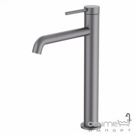 Смеситель для раковины Аква Родос Madrid 08 Gun Metal оружейная сталь