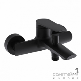 Смеситель для ванны Аква Родос Valencia 08 Black Matte матовый черный
