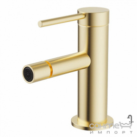 Смеситель для биде Аква Родос Madrid 09 Gold матовое золото